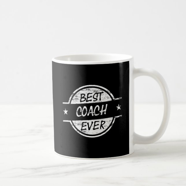 Bäst för lagledare vit någonsin kaffemugg (Höger)