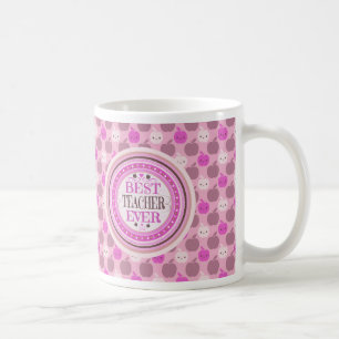 Bäst för lärare äpplemugg någonsin kaffemugg