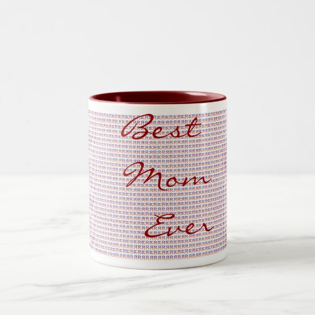 Bäst för mamma mugg någonsin (Center)