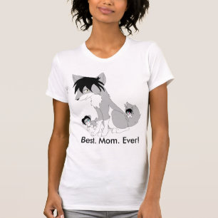 Bäst för mamma vargT-tröja någonsin, T-shirt