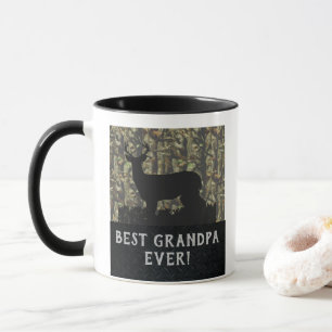 Bäst för morfar som hjort någonsin jagar Camo Mugg