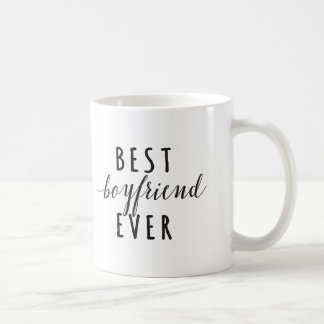 Bäst för pojkvän mugg någonsin, kaffemugg