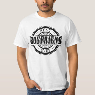 Bäst för pojkvän T-tröja någonsin Tee Shirt