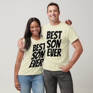 BÄST för SON T-tröja NÅGONSIN T-shirt