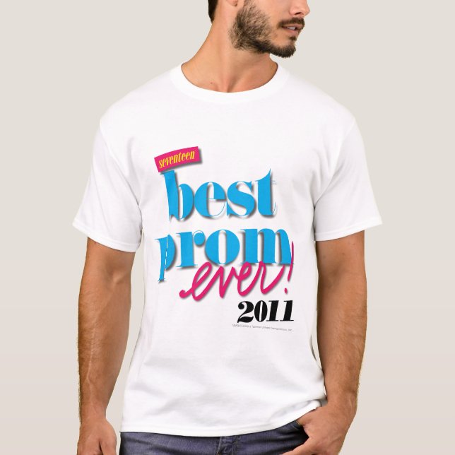 Bäst för studentbal Aqua någonsin - T Shirt (Framsida)