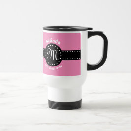 Bäst för SYSTER för polka dotsMonogram någonsin Resemugg