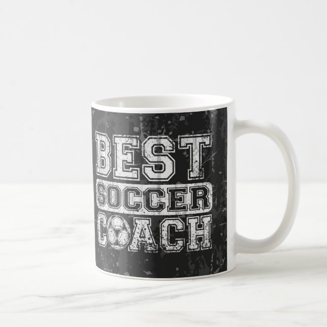 Bäst fotbolllagledare kaffemugg (Höger)