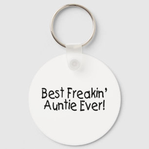 Bäst Freakin Auntie Någonsin 2 Nyckelring