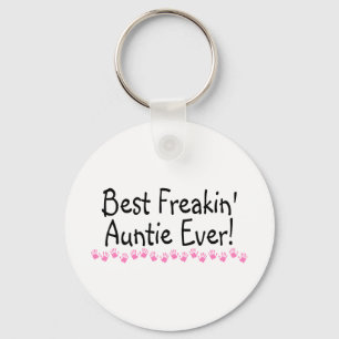 Bäst Freakin Auntie Någonsin Nyckelring