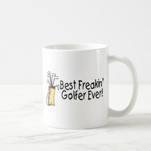 Bäst Freakin golfare någonsin 2 Kaffemugg