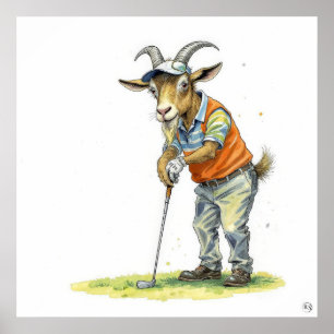 Bäst genom tiderna - Golf konsttryck Poster