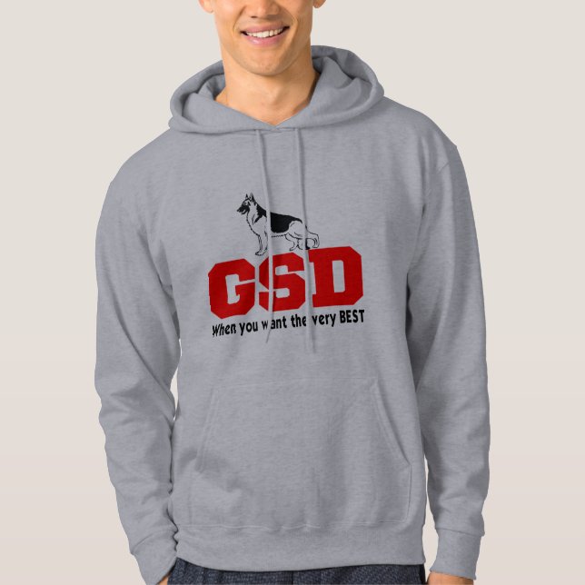 BÄST GSD HOODIE (Framsida)