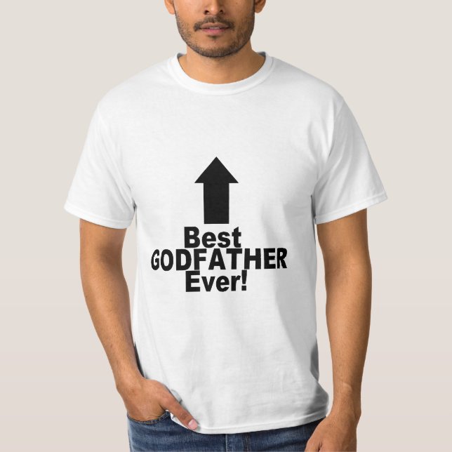 Bäst gudfader någonsin tee shirt (Framsida)