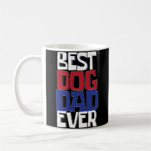 Bäst hund älskare för fars dag för mugg för k