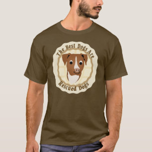 Bäst hundar räddas (groptjuren) t-shirt