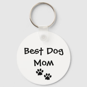 Bäst hundmamma Keychain Nyckelring