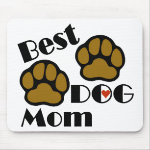 Bäst hundmammadator Mousepad Musmatta