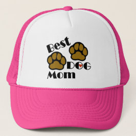 Bäst hundmammahatt med hundtassMerchandise Keps