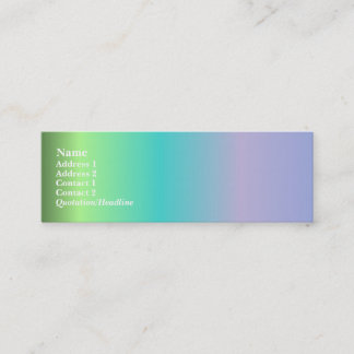 Bäst i Show profilera kortet Mini Visitkort