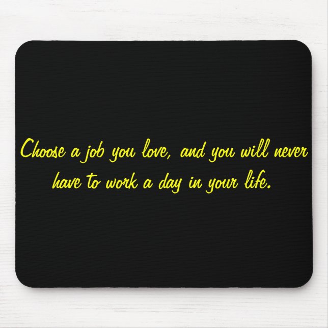 Bäst jobb musmatta (Framsidan)