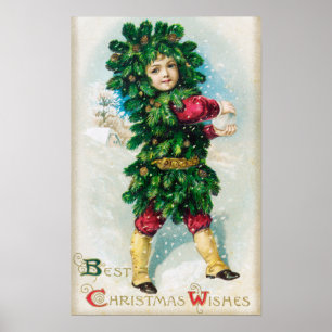 Bäst julönskemålman i vintergrönt lag poster