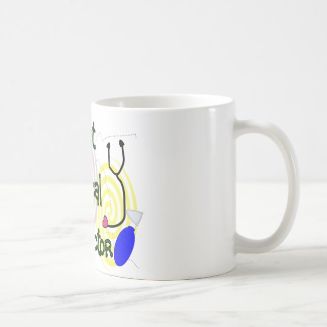 Bäst kliniska instruktörsjukvårdgåvor kaffemugg (Höger)
