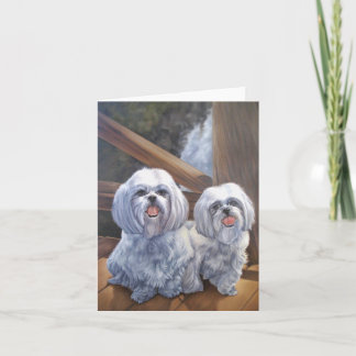 Bäst kompisar Notecard Kort