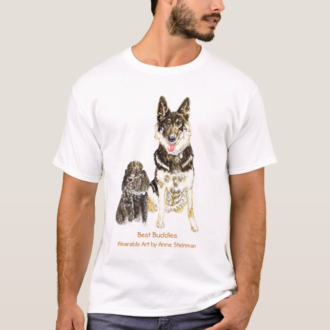 Bäst kompisar t-shirt (Framsida)