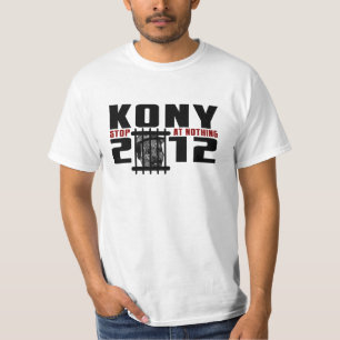 BÄST Kony 2012 stoppKony T-tröja Tee