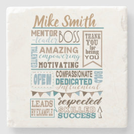 Bäst kustfartyg för chefgillandegåva underlägg sten