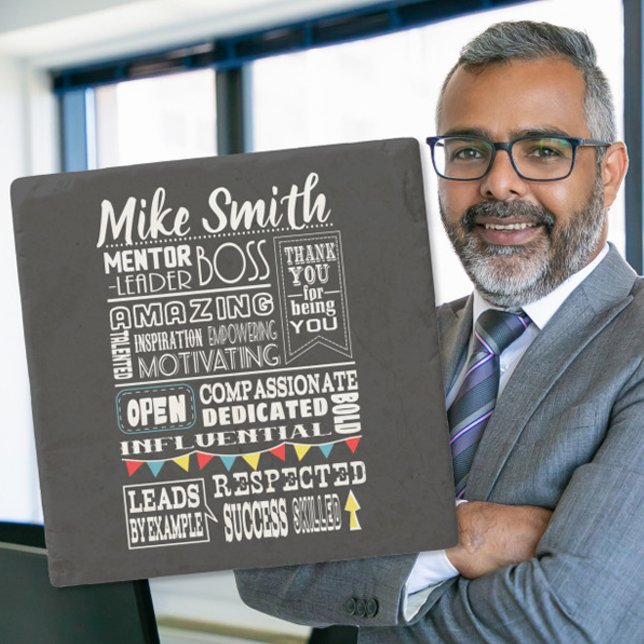 Bäst kustfartyg för chefgillandegåva underlägg sten (Skapare uppladdad)