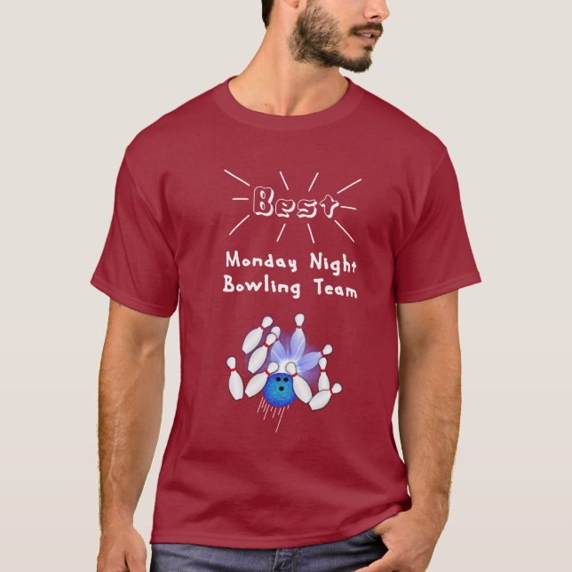Bäst lag för Måndag natt T-shirt (Framsida)