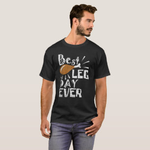 Bäst lägga benen på ryggen den bedrövade rolig t-shirt
