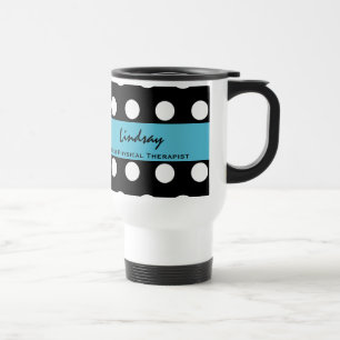 Bäst LÄKARUNDERSÖKNINGTERAPEUTpolka dots med AQUA Resemugg
