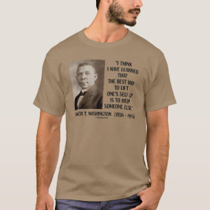 Bäst långt hiss för Booker T. Washington ens sj T-shirt