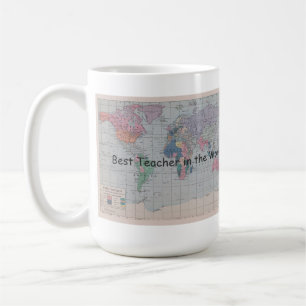 Bäst lärare i världsmuggen kaffemugg