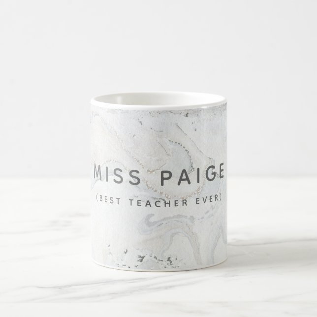 (BÄST LÄRARE NÅGONSIN) MARMOR KAFFEMUGG (Center)