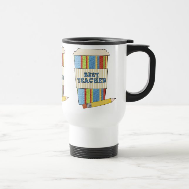 Bäst läraretravel mug resemugg (Höger)
