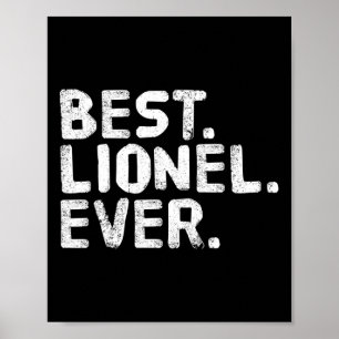 Bäst. Lionel. Aldrig. Funny Personlig Namn Joke G Poster