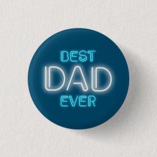 Bäst lycklig fars dag   för pappan någonsin knapp