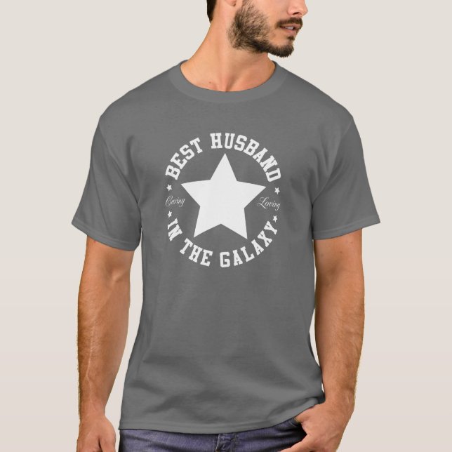 Bäst make i galaxen tee (Framsida)