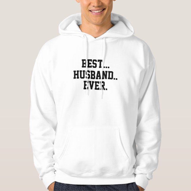 Bäst make någonsin (perioden) tröja med luva (Framsida)