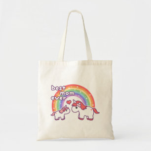 Bäst mamma för gullig Unicorn någonsin Tygkasse