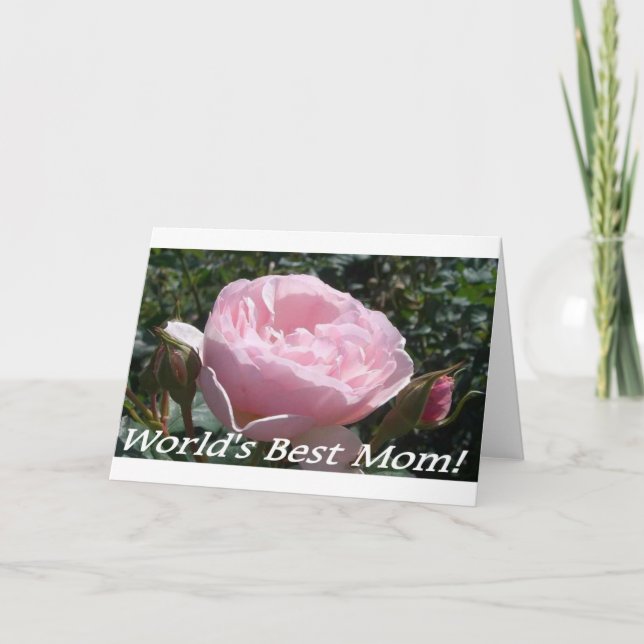 Bäst mamma för världar kort (Framsida)