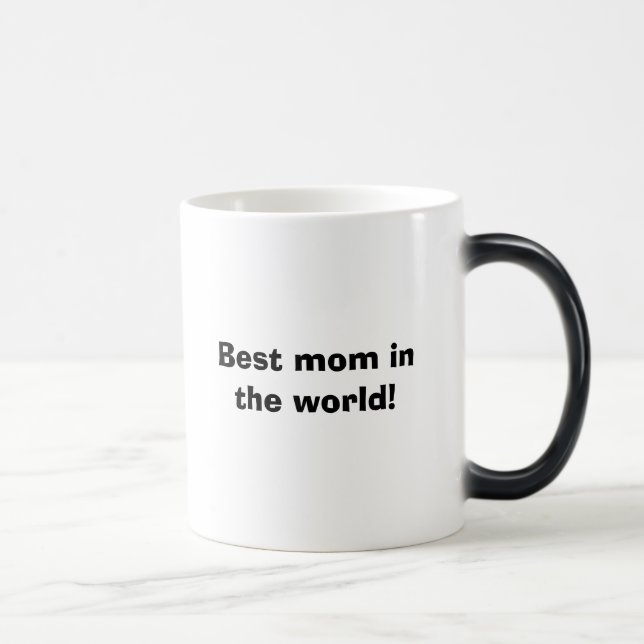 Bäst mamma i världen! magisk mugg (Höger)