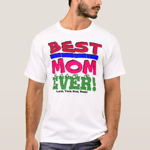 BÄST MAMMA NÅGONSIN! Kärlek din Son/dotter, mig Tröja