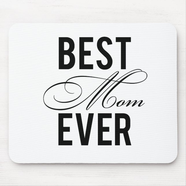 Bäst mamma någonsin musmatta (Framsidan)