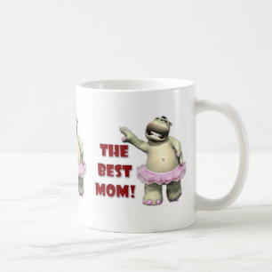 Bäst mammaflodhästmugg kaffemugg