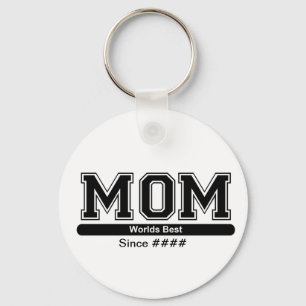 Bäst mammamors dag Keychain för världar Nyckelring