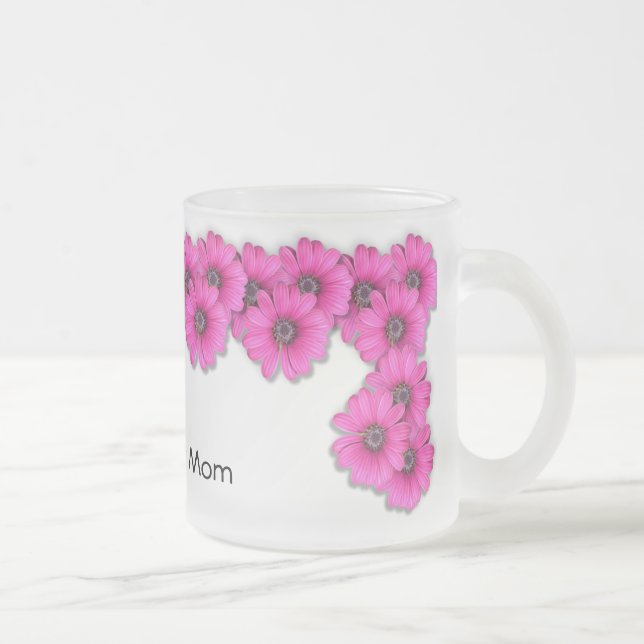 Bäst mammamugg för världar frostad glasmugg (Höger)